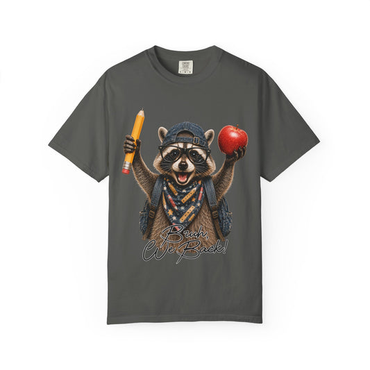 Teacher We Back Racoon Tee
