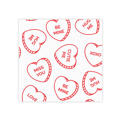 'Be Mine, XOXO' Sticky Notes