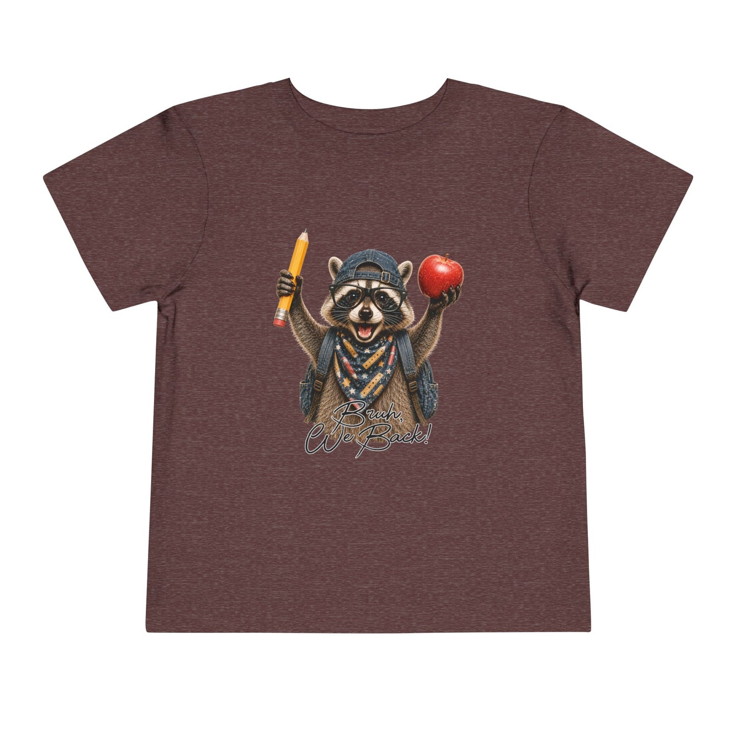 Toddler Tee Racoon We Back