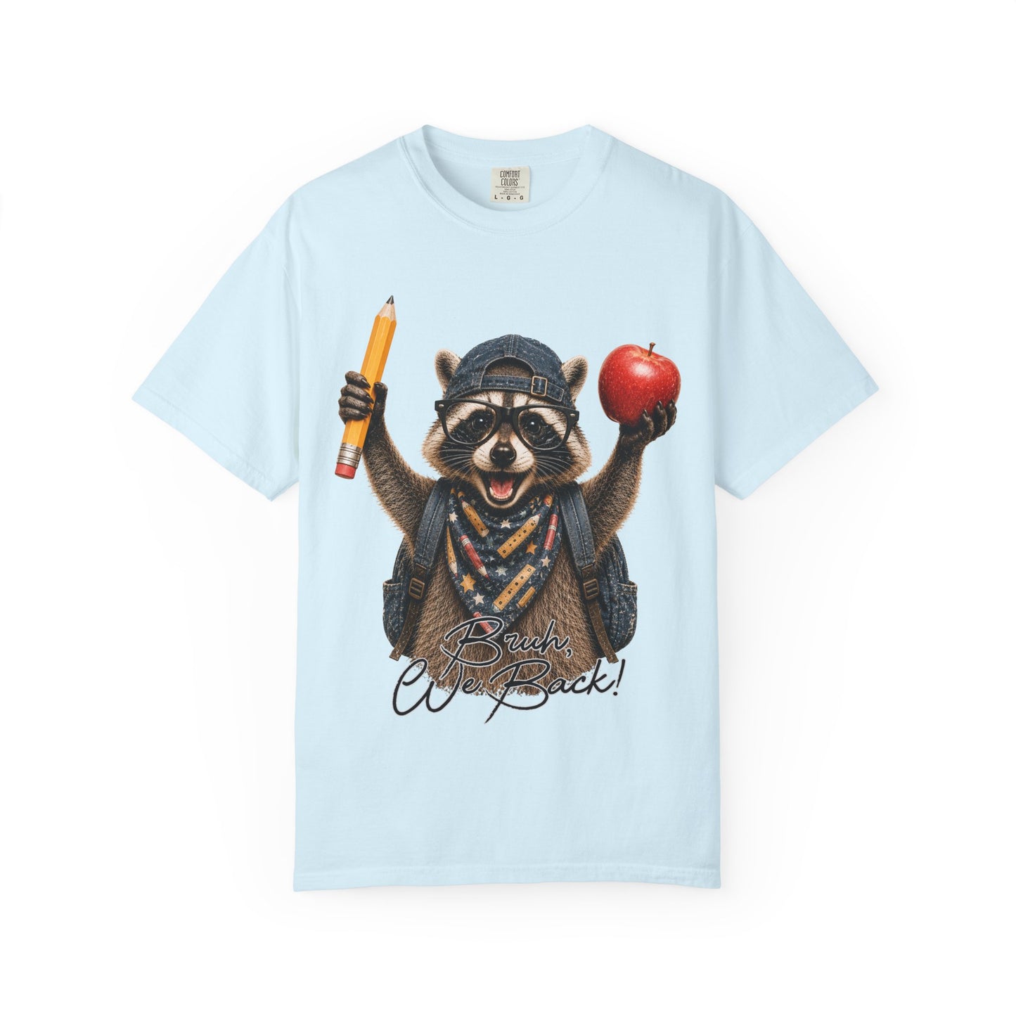 Teacher We Back Racoon Tee