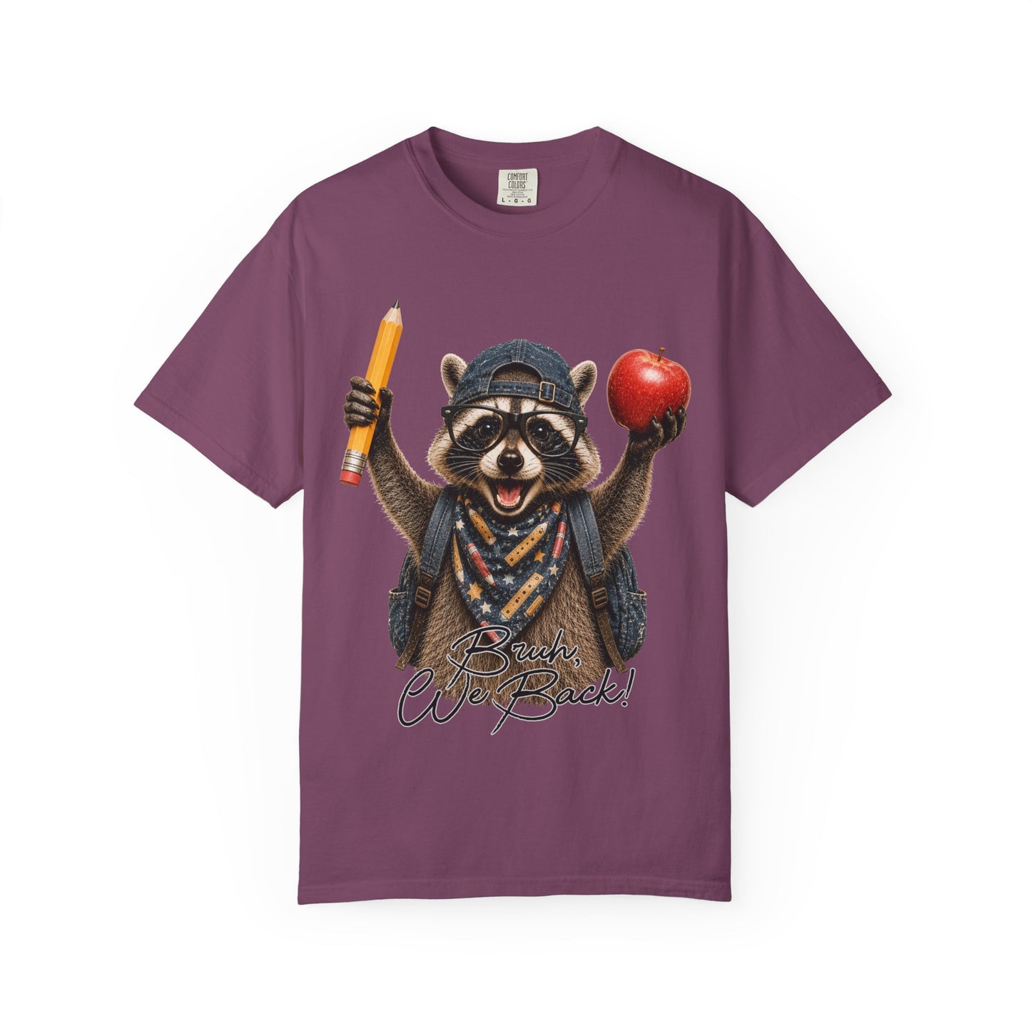 Teacher We Back Racoon Tee