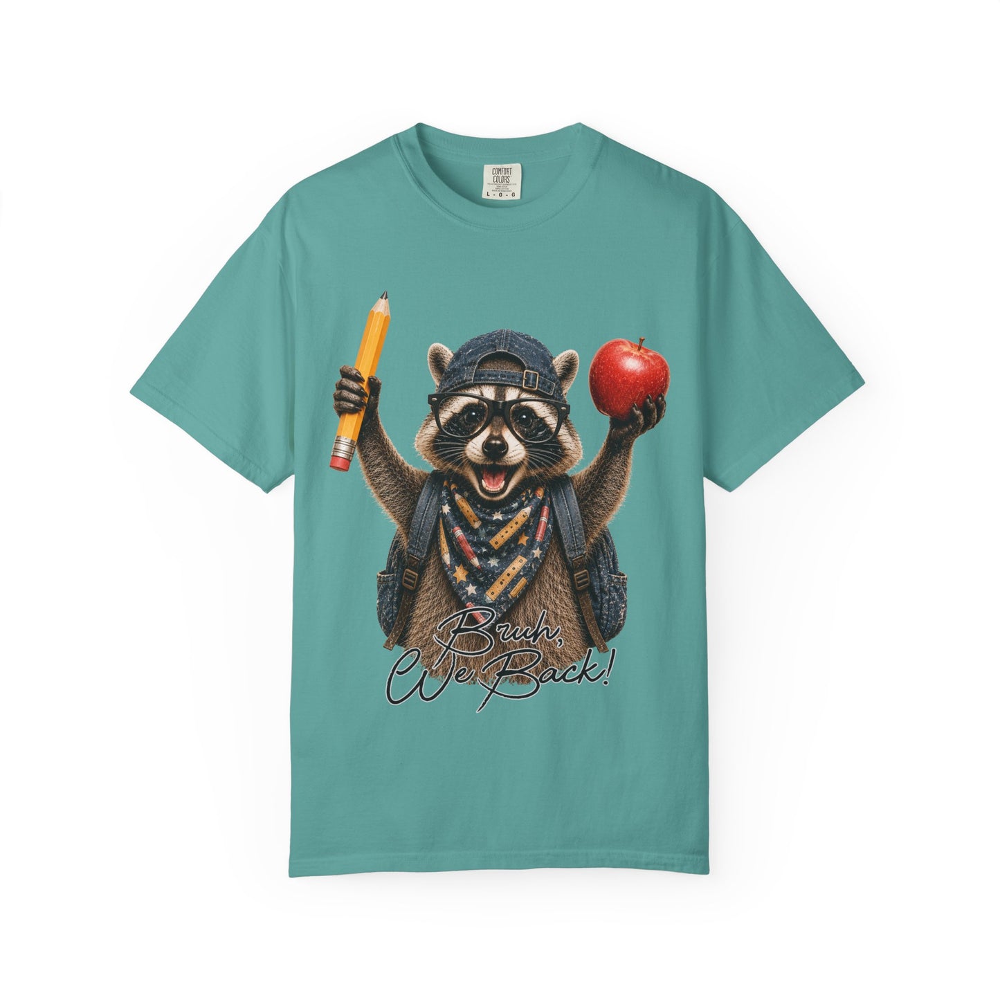 Teacher We Back Racoon Tee