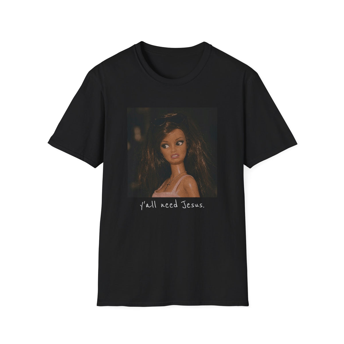 Graphic Tee with “I’ll Need Jesus”