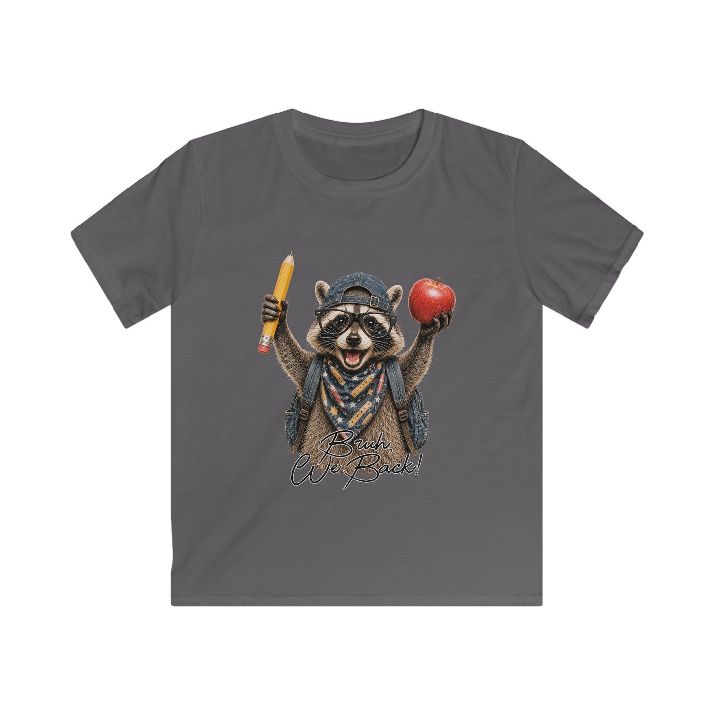 Kids Racoon back to school Tee