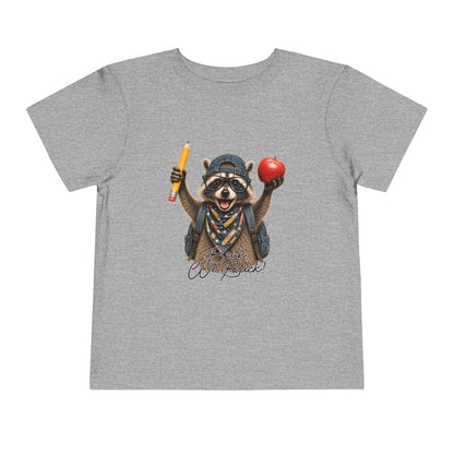 Toddler Tee Racoon We Back