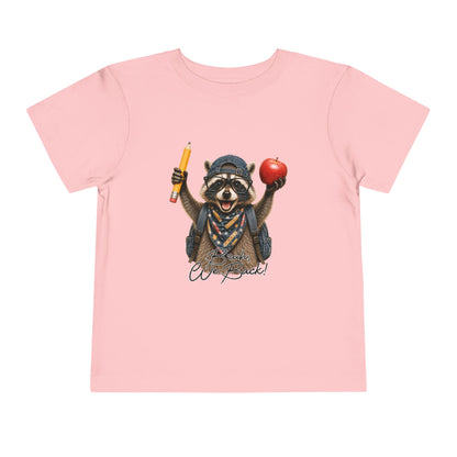 Toddler Tee Racoon We Back