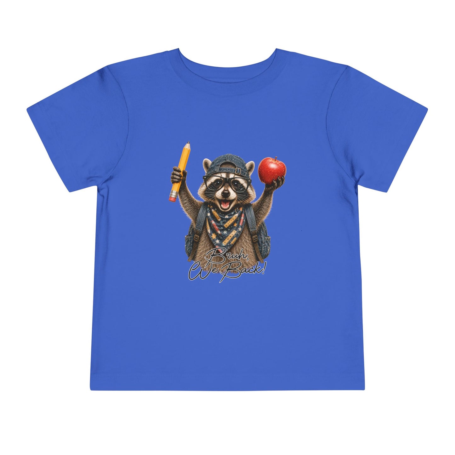 Toddler Tee Racoon We Back