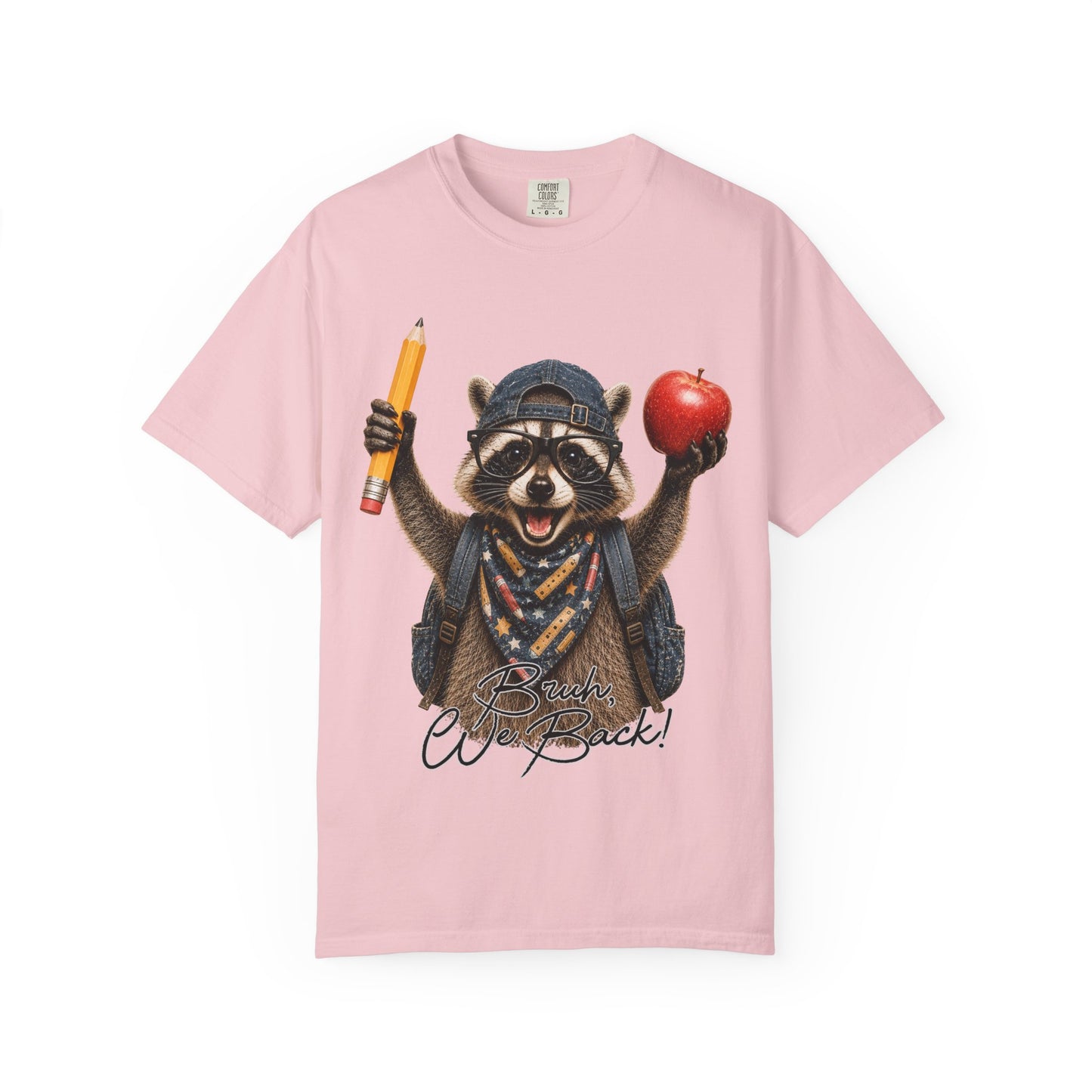 Teacher We Back Racoon Tee