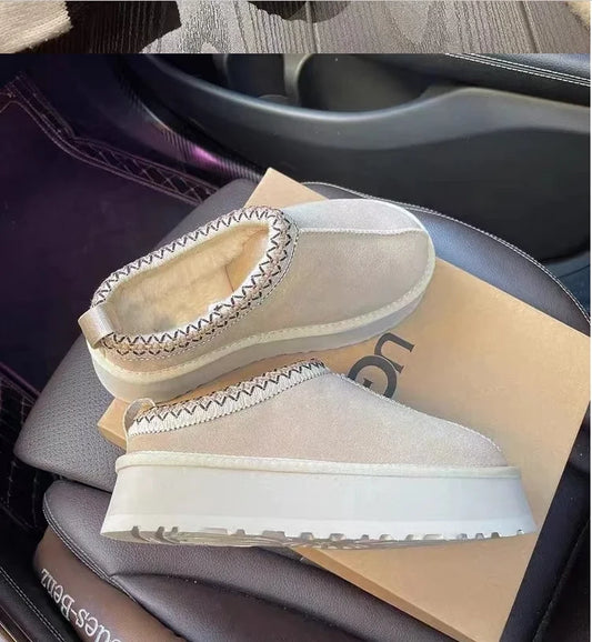 Furry Warm Winter Snow Boots