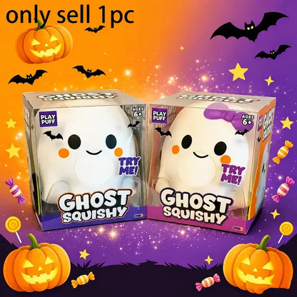 Ghost Slow-Rising Sensory Squeeze Toy