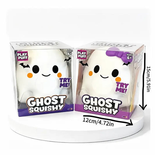 Ghost Slow-Rising Sensory Squeeze Toy