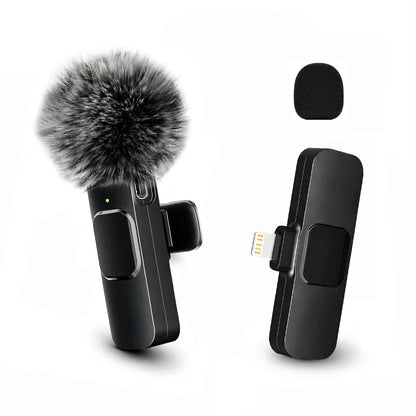 Wireless Lightning Lapel Microphone