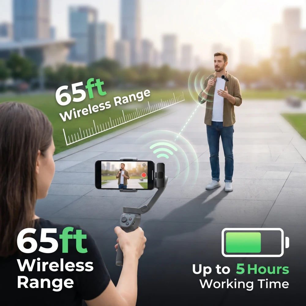 Wireless Lightning Lapel Microphone