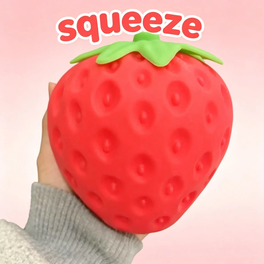 Jumbo Strawberry Slow Rising Sensory Toy