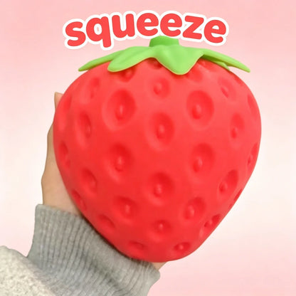 Jumbo Strawberry Slow Rising Sensory Toy