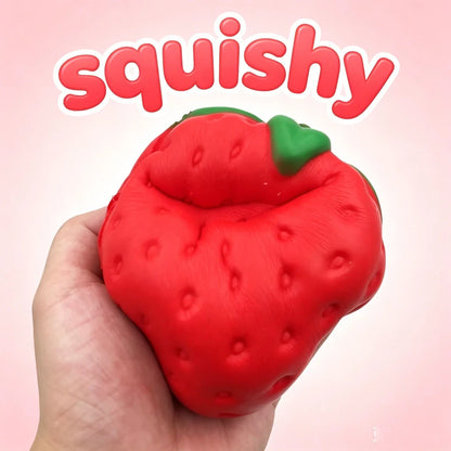 Jumbo Strawberry Slow Rising Sensory Toy
