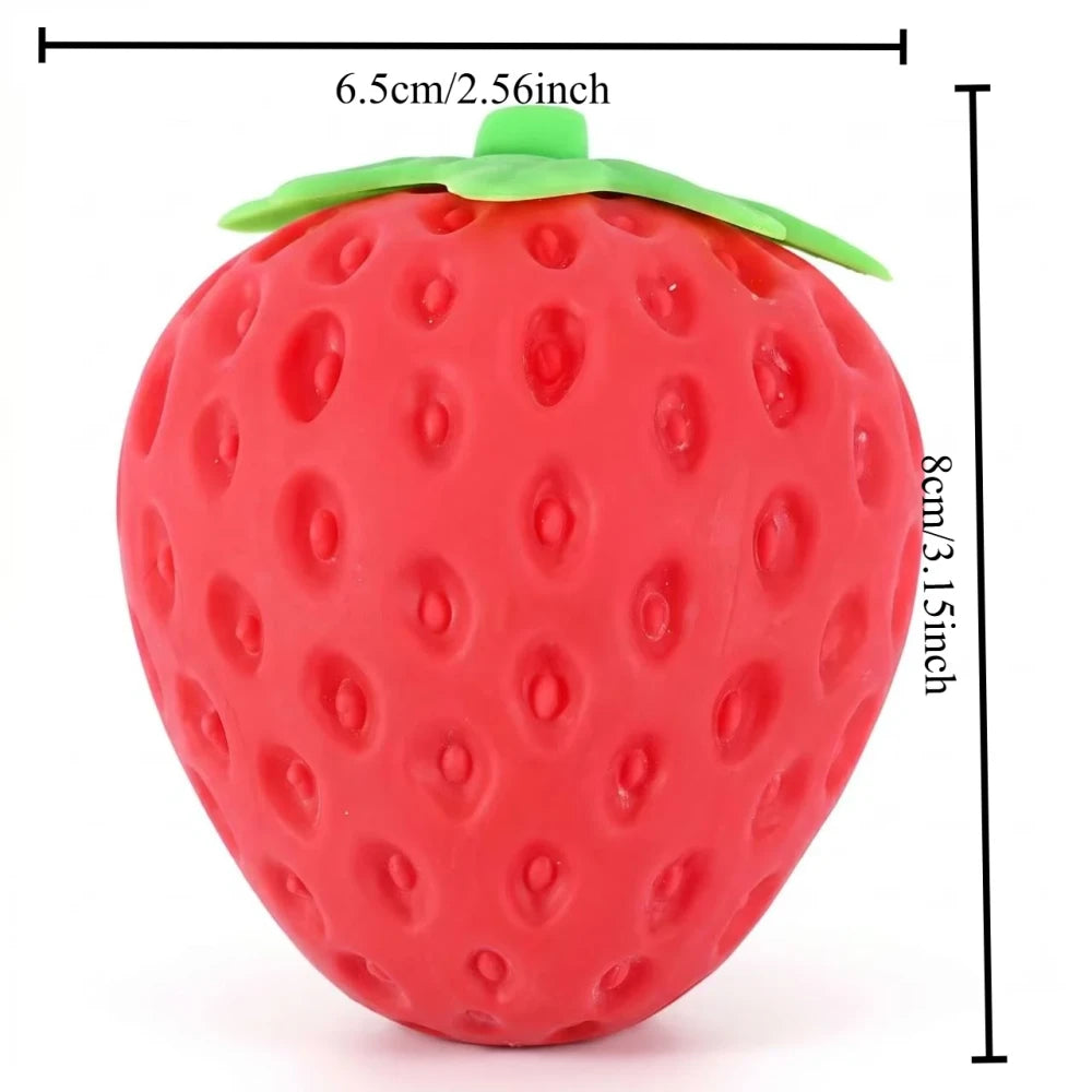 Jumbo Strawberry Slow Rising Sensory Toy