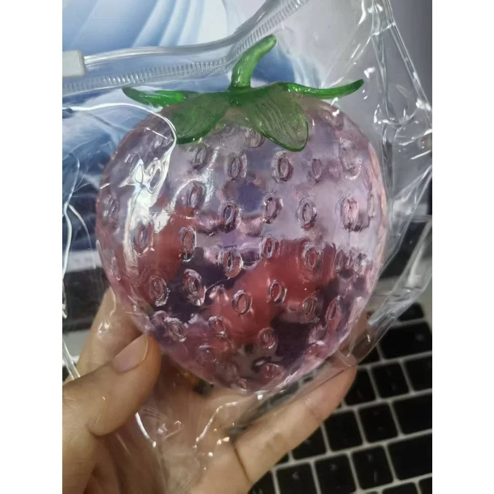 Jumbo Strawberry Slow Rising Sensory Toy