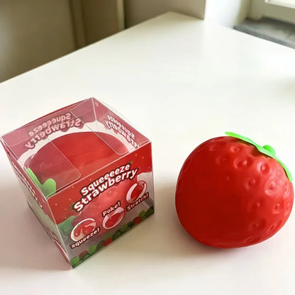 Jumbo Strawberry Slow Rising Sensory Toy