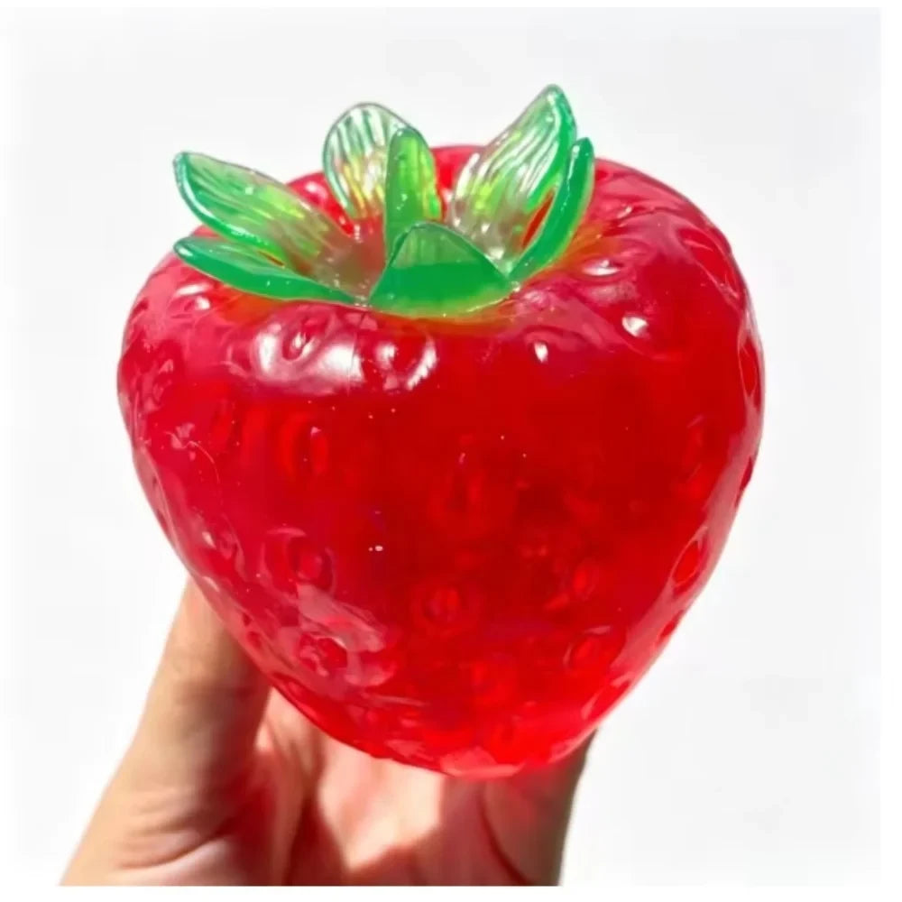 Jumbo Strawberry Slow Rising Sensory Toy