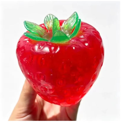 Jumbo Strawberry Slow Rising Sensory Toy