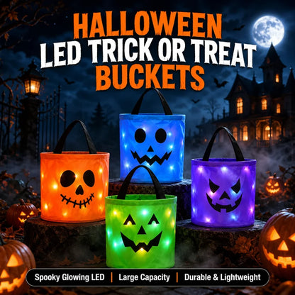 Luminous Pumpkin LED Fabric Candy Bag