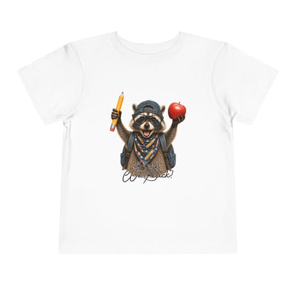 Toddler Tee Racoon We Back