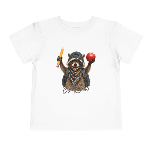 Toddler Tee Racoon We Back