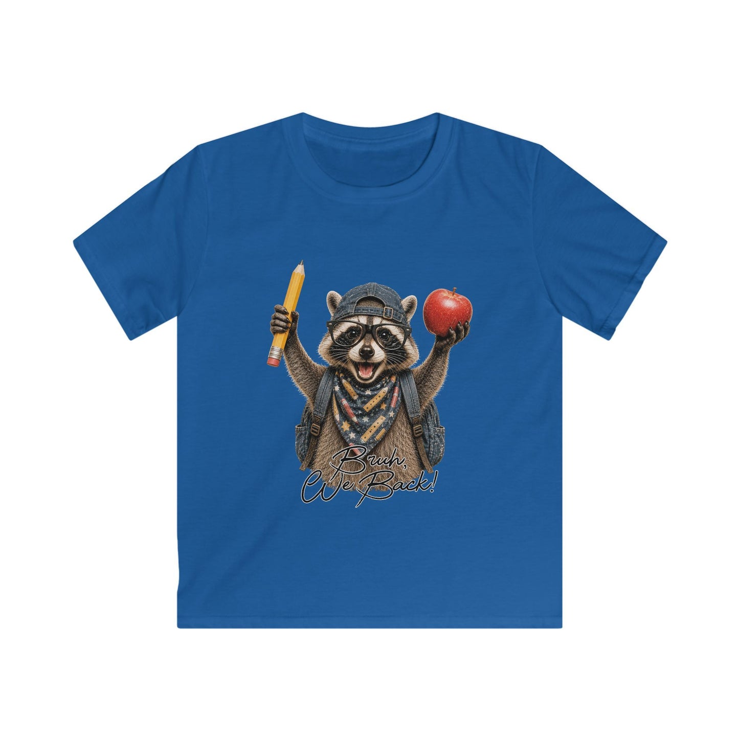 Kids Racoon back to school Tee