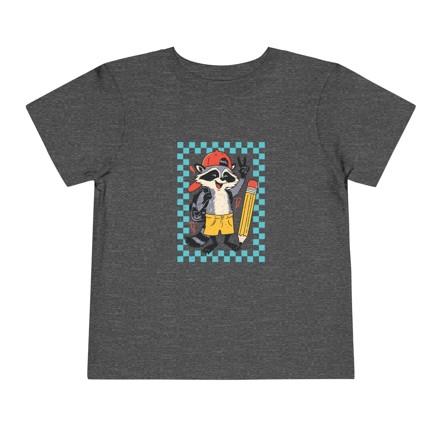 Toddler Back to school Racoon Tee