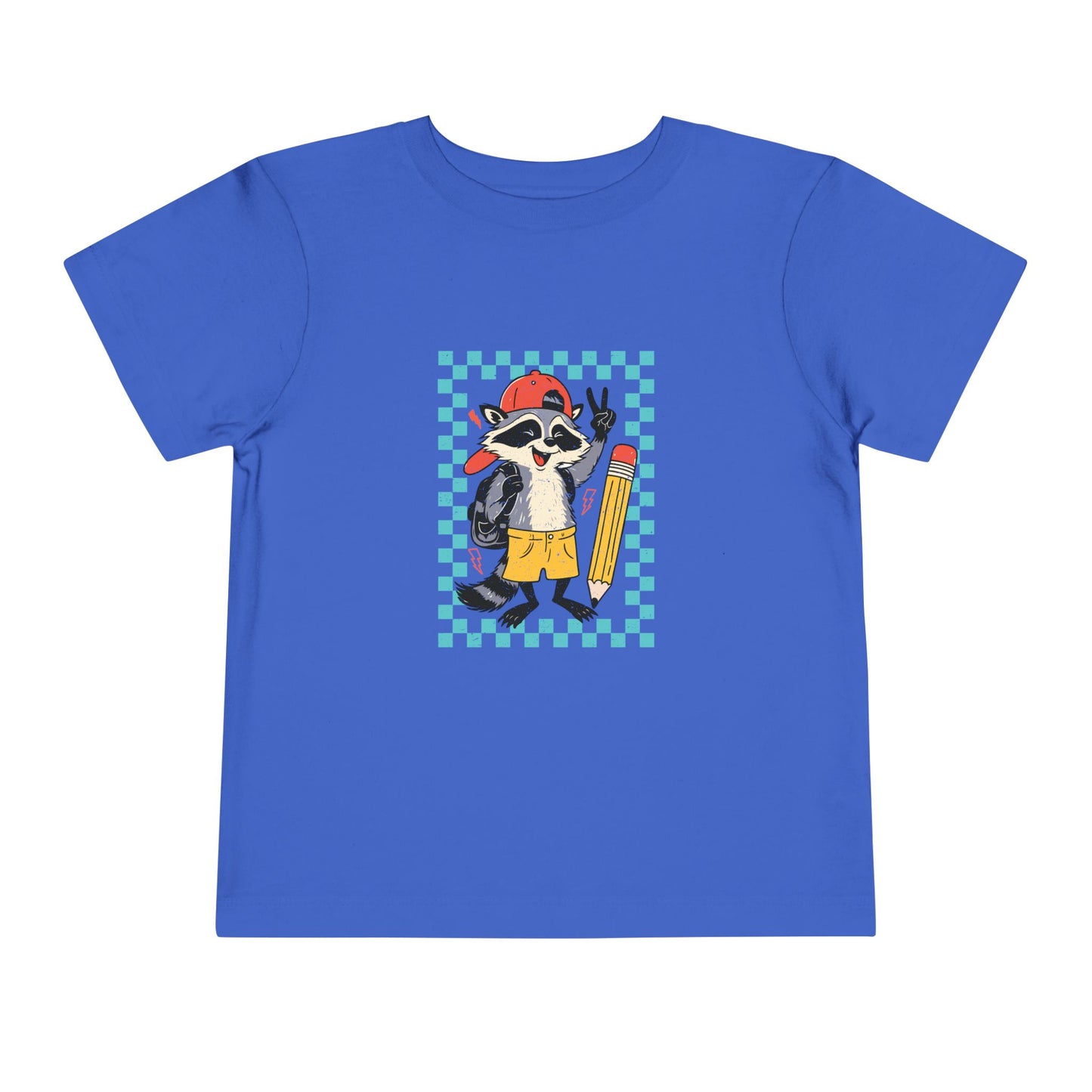 Toddler Back to school Racoon Tee