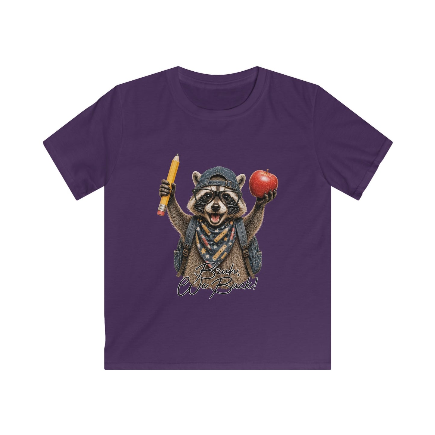 Kids Racoon back to school Tee
