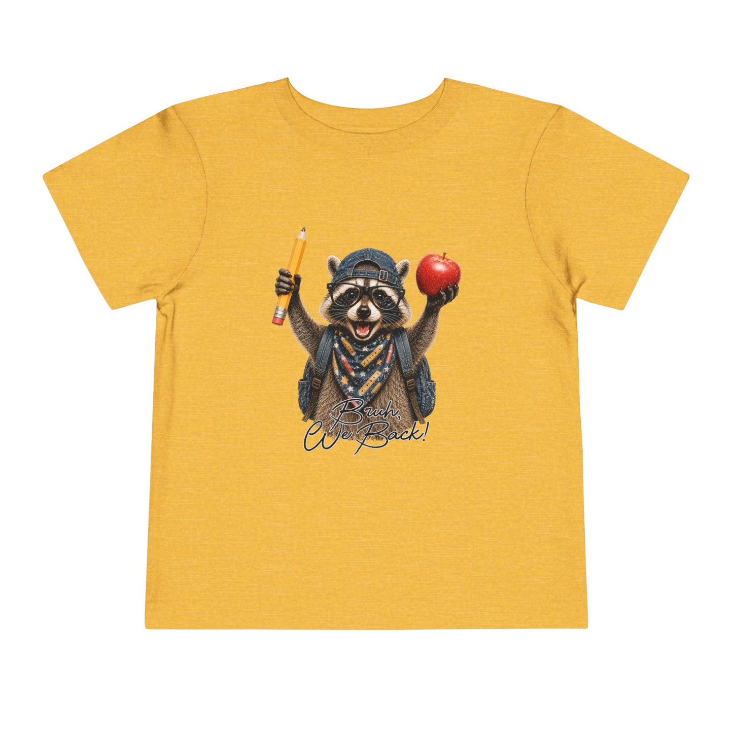 Toddler Tee Racoon We Back