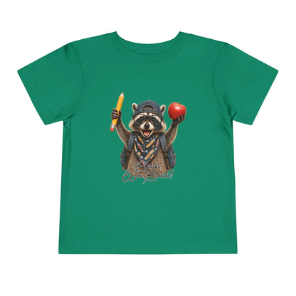 Toddler Tee Racoon We Back