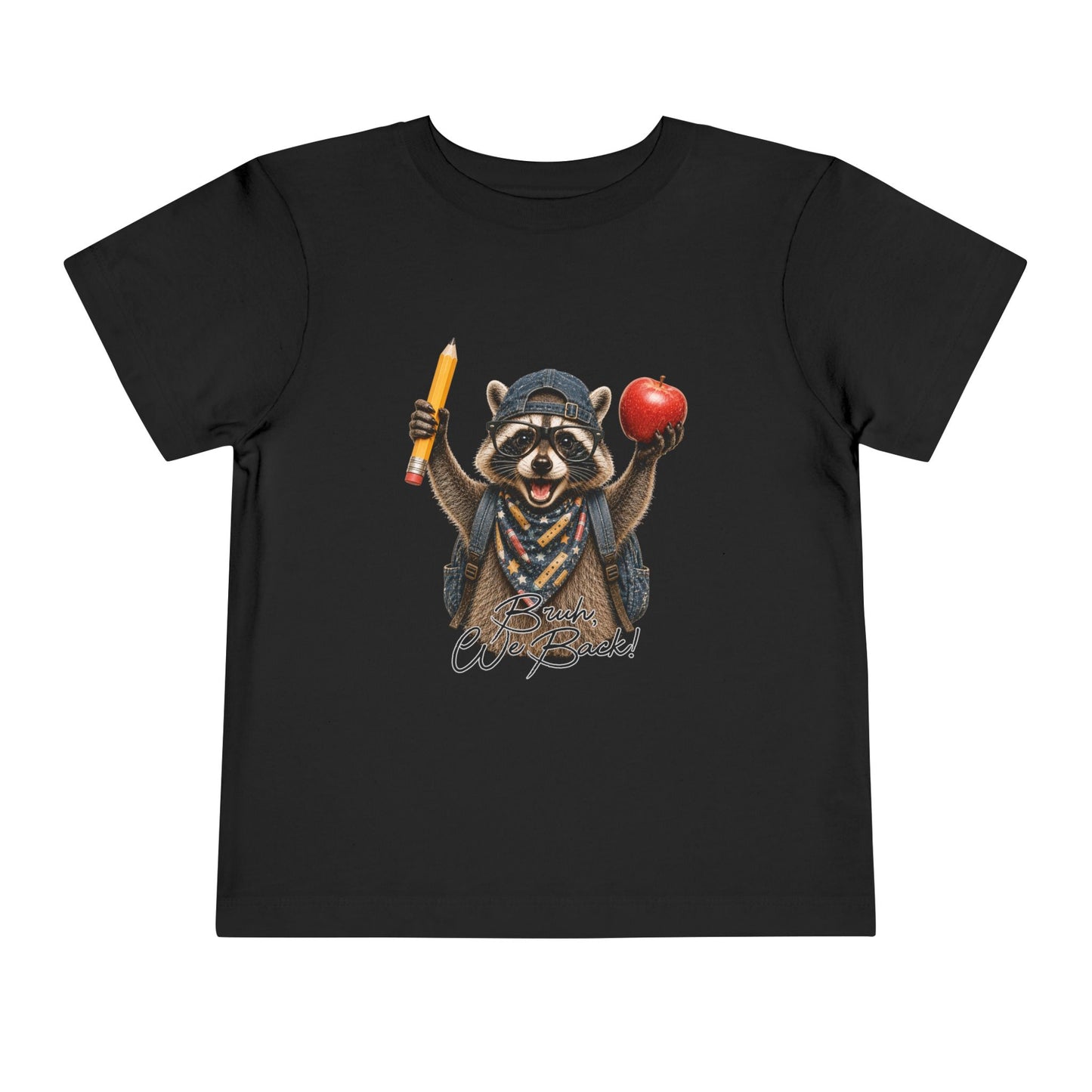 Toddler Tee Racoon We Back