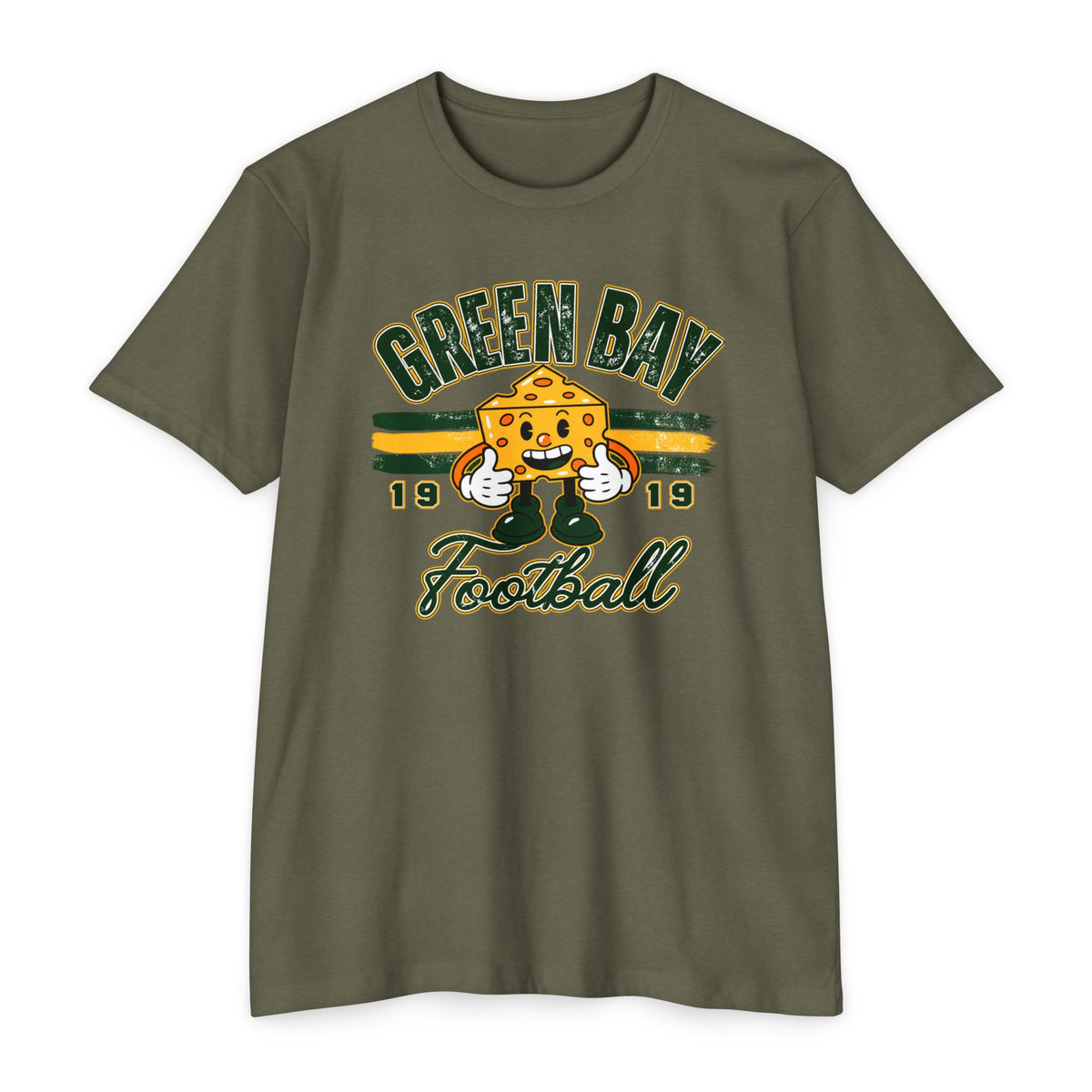 Green Bay Football Cheesehead Vintage T-Shirt
