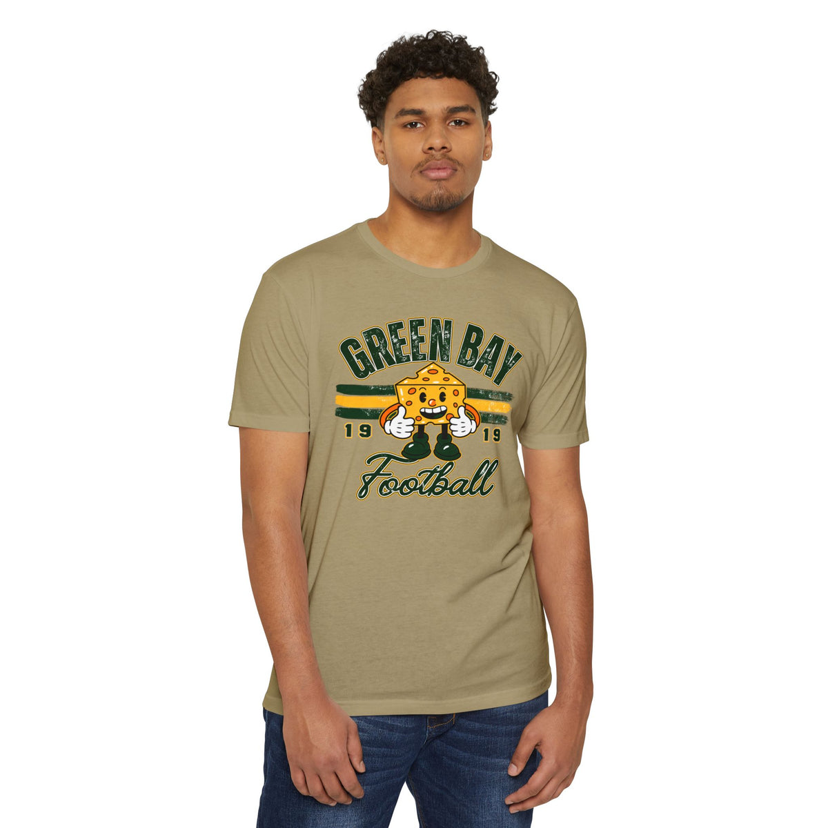 Green Bay Football Cheesehead Vintage T-Shirt
