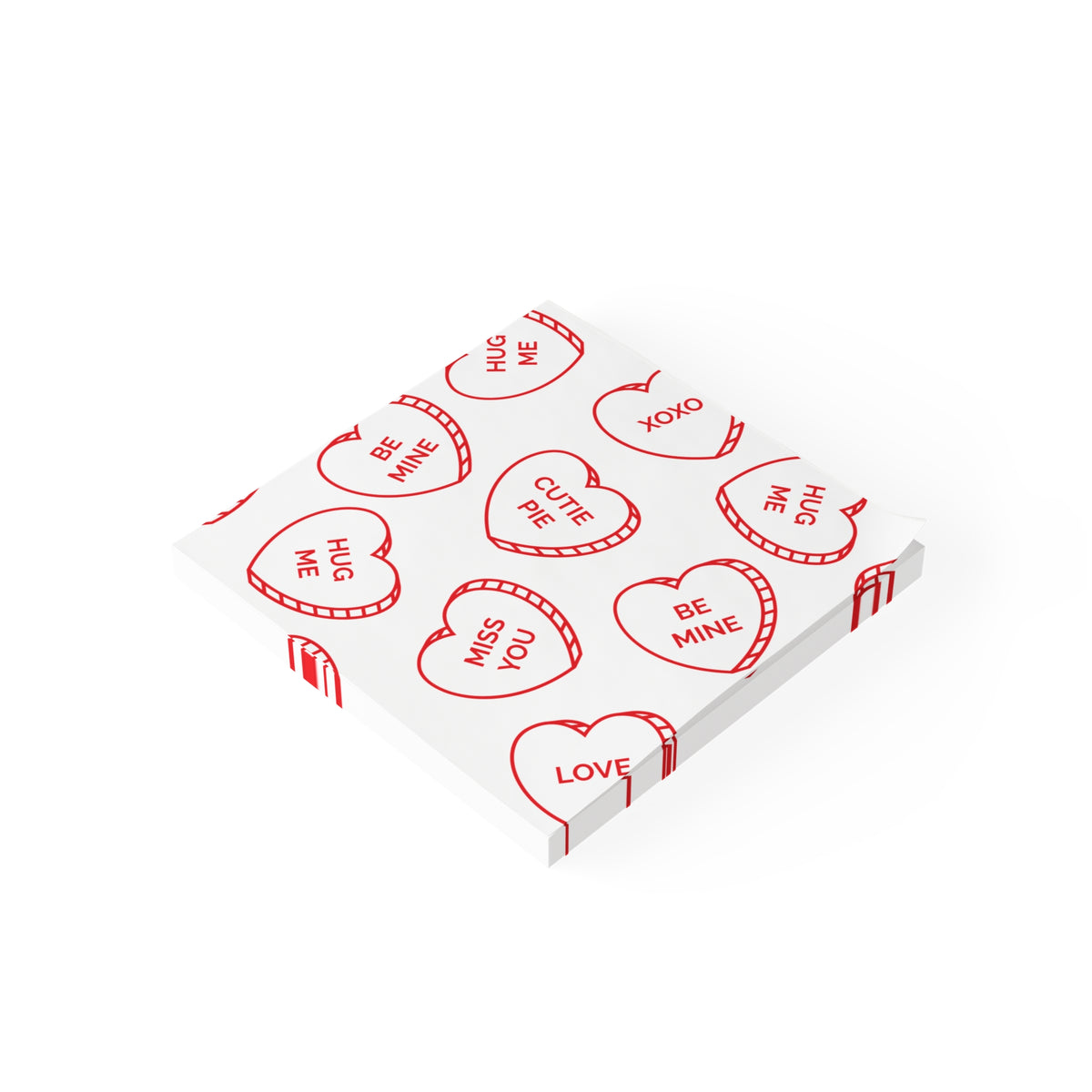 'Be Mine, XOXO' Sticky Notes