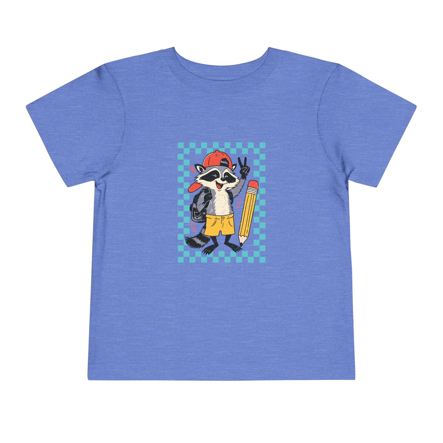 Toddler Back to school Racoon Tee