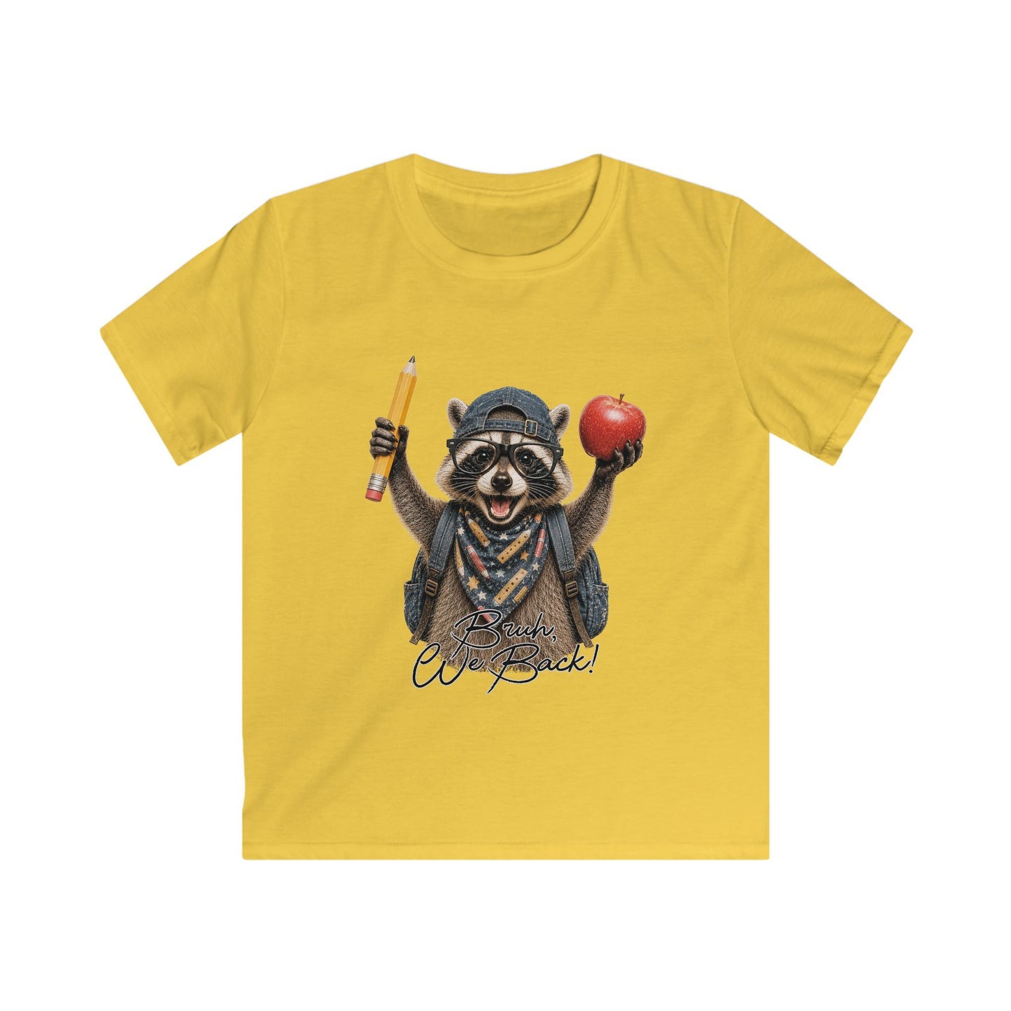 Kids Racoon back to school Tee