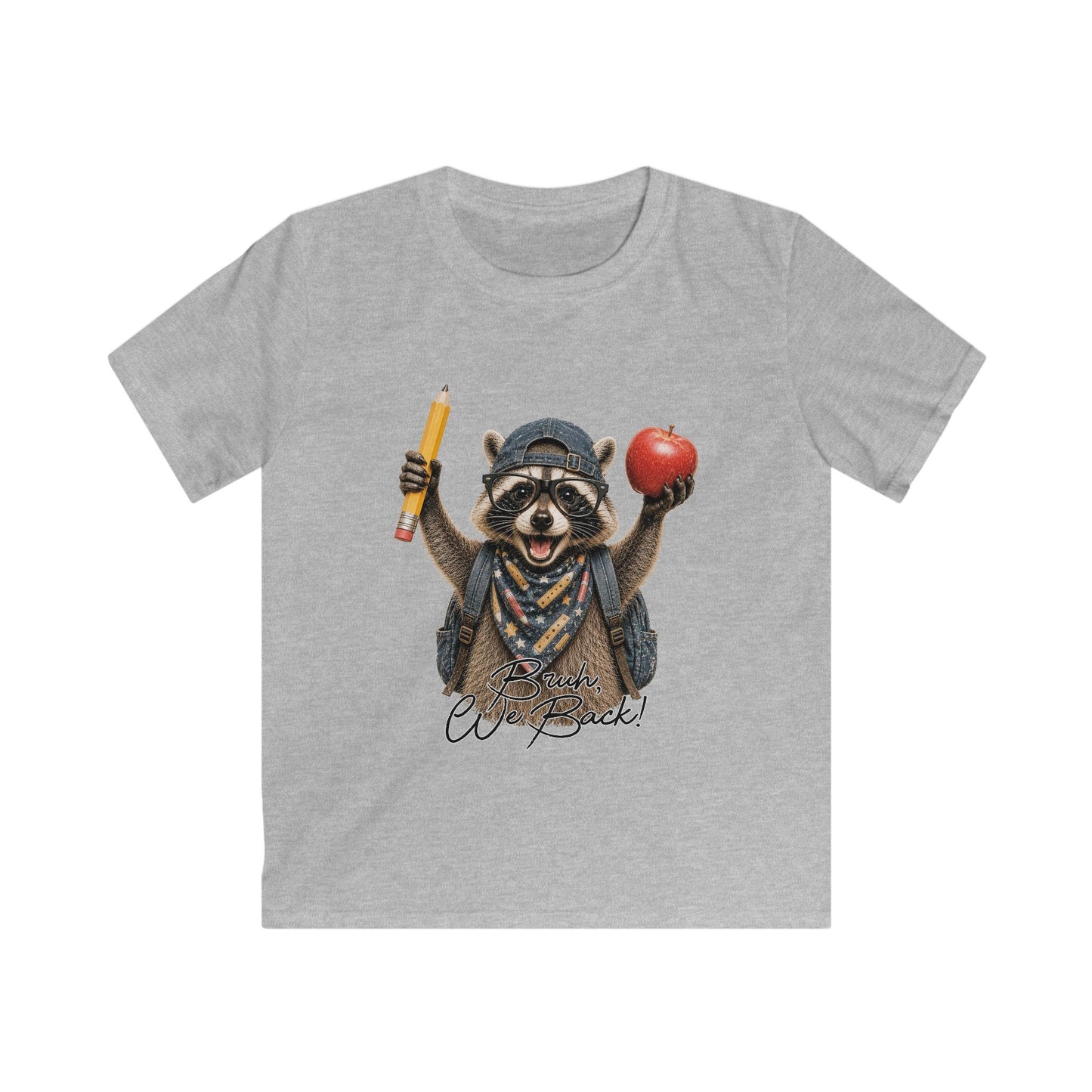 Kids Racoon back to school Tee