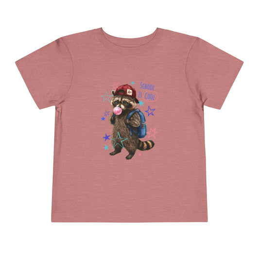 Toddler Tee — "School Is Cool" Tee