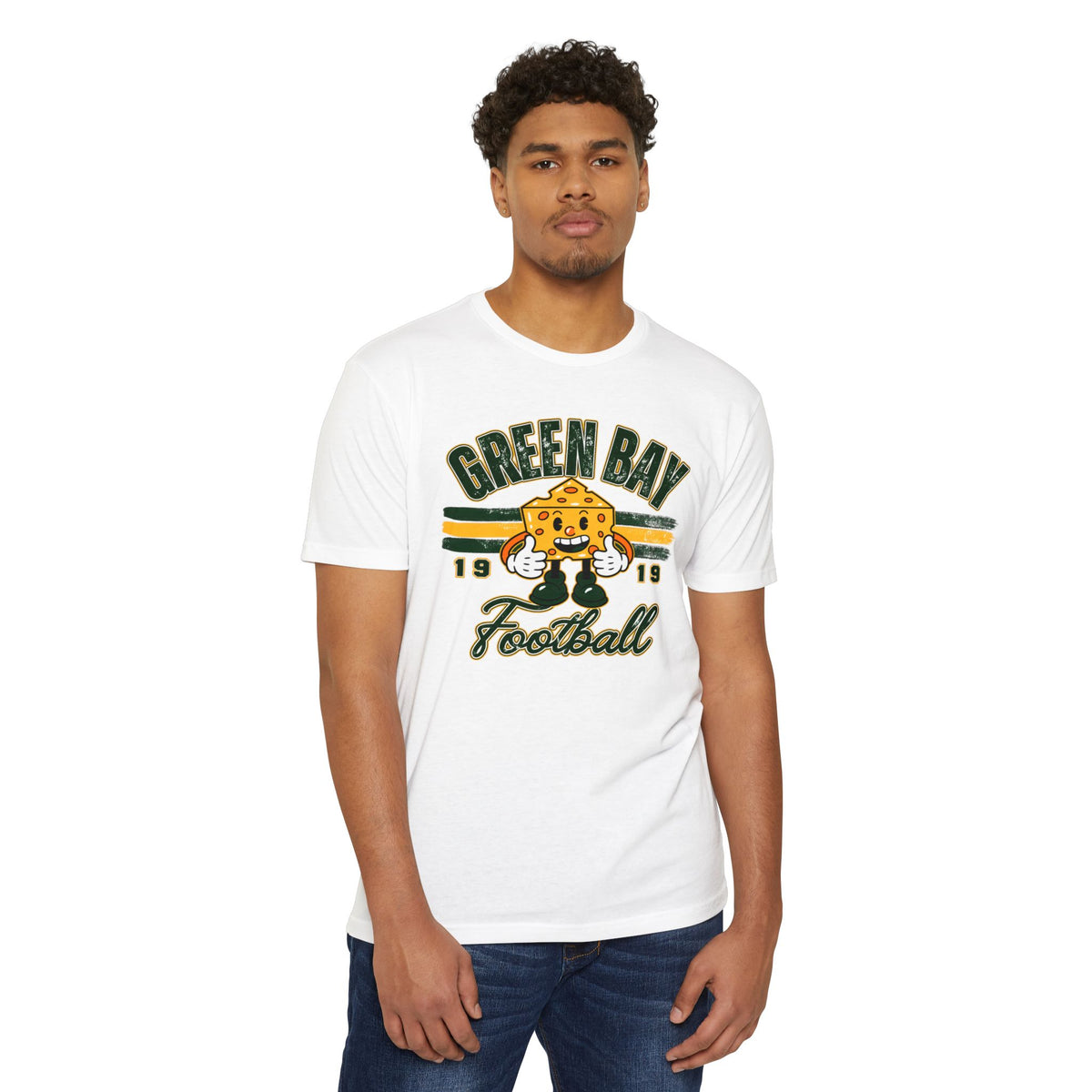 Green Bay Football Cheesehead Vintage T-Shirt