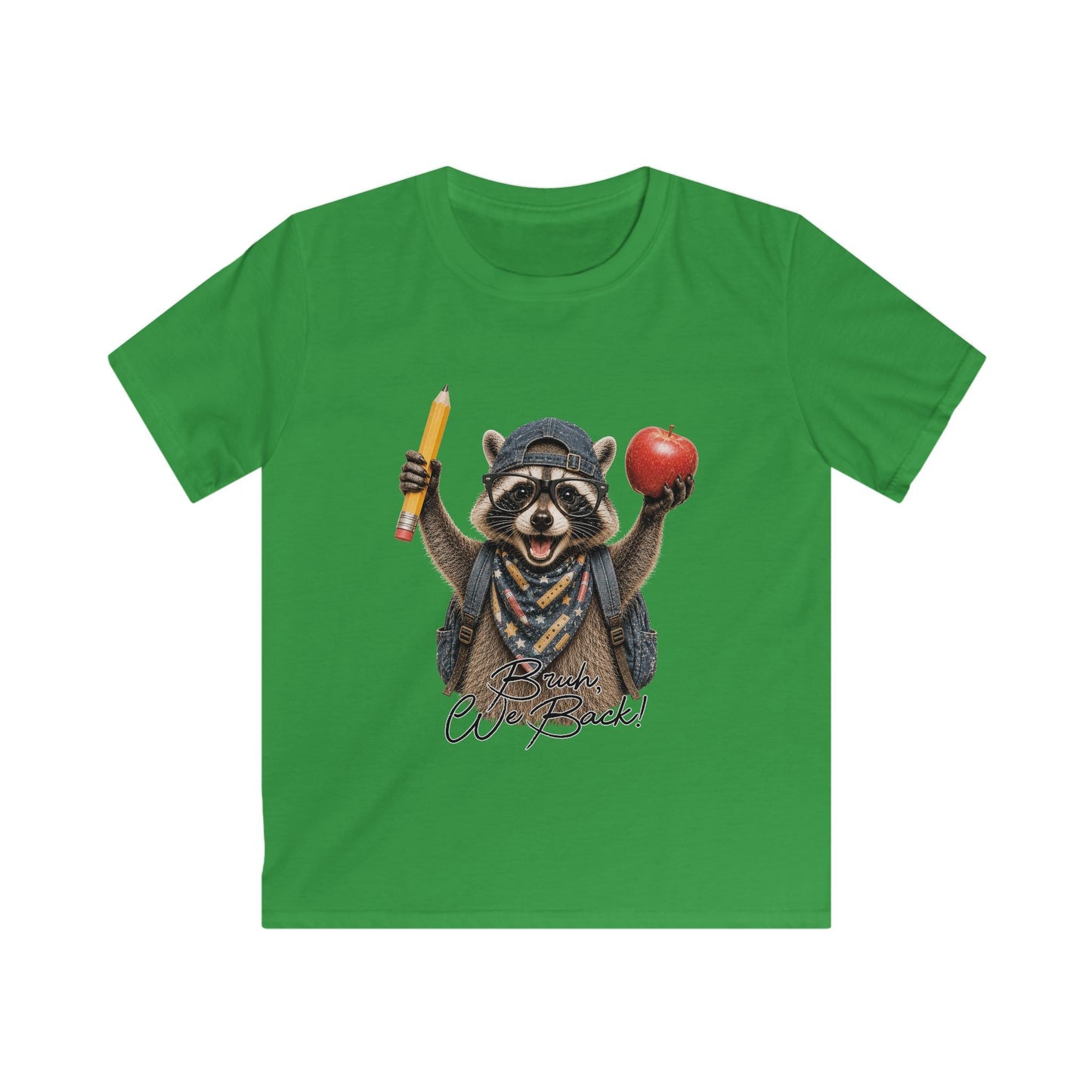 Kids Racoon back to school Tee