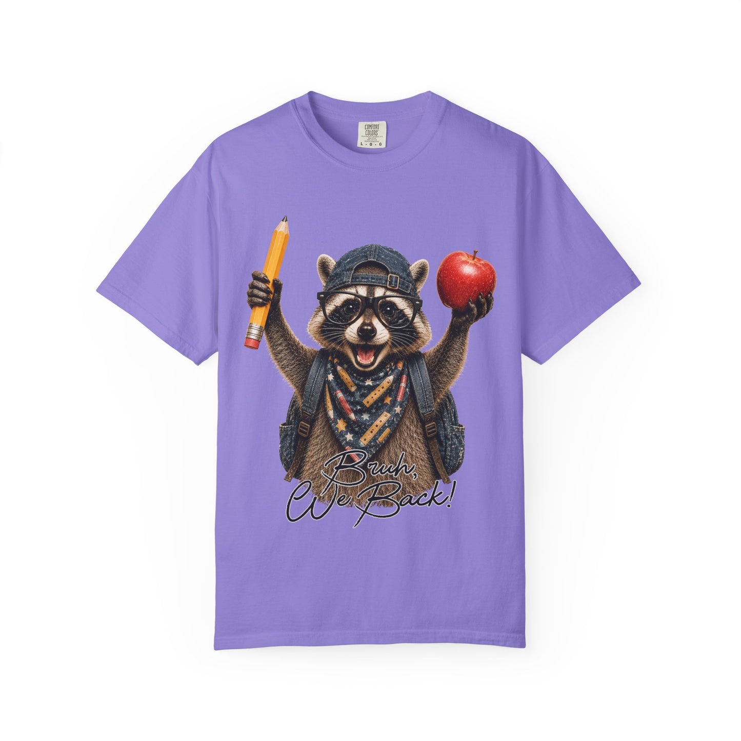 Teacher We Back Racoon Tee