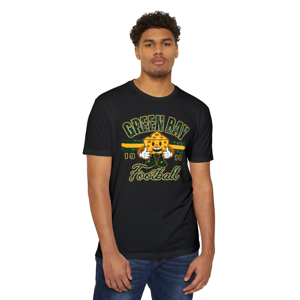 Green Bay Football Cheesehead Vintage T-Shirt