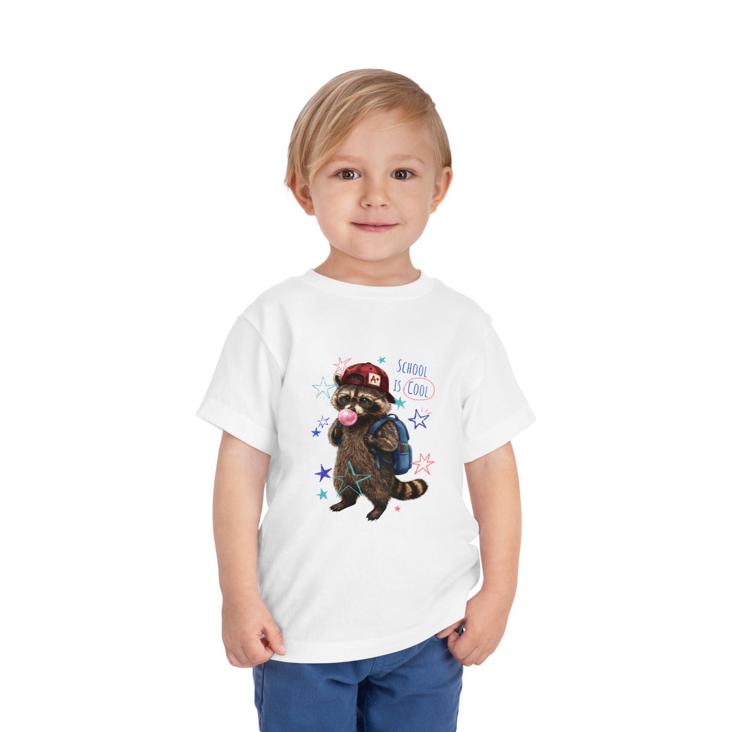 Toddler Tee — "School Is Cool" Tee