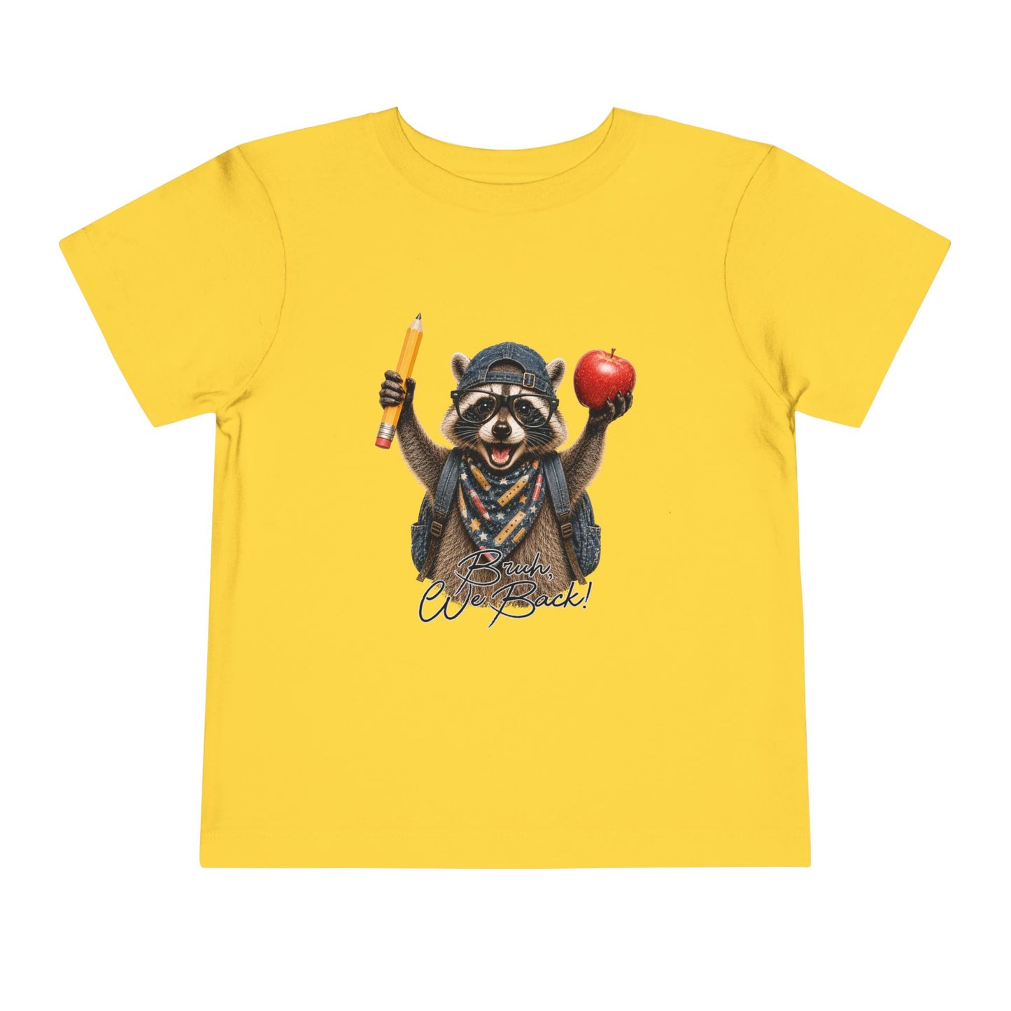 Toddler Tee Racoon We Back