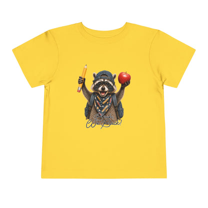 Toddler Tee Racoon We Back